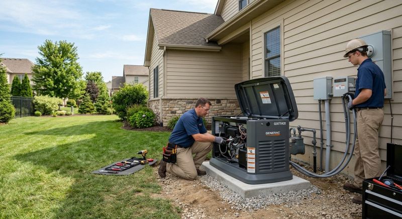 Gas Generator Installation in Littleton, CO