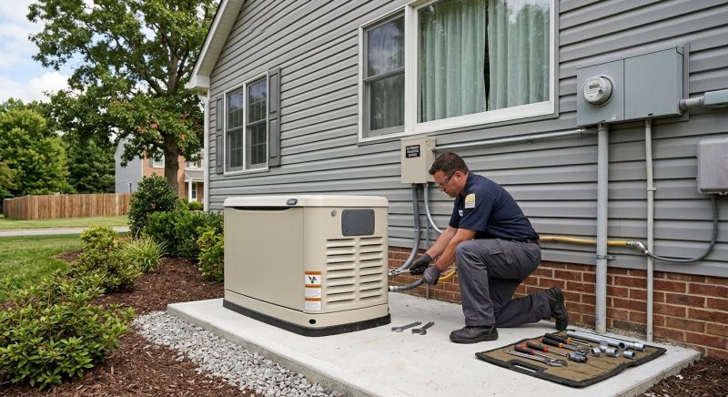 Standby Generator Installation in Roswell, GA