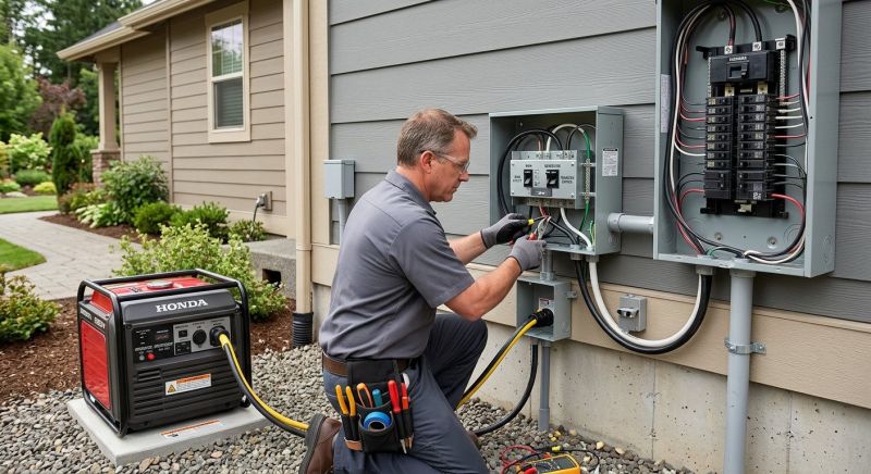 Generator Hookup Service in Conroe, TX