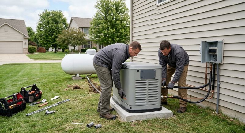Propane Generator Installation in Utah County, UT
