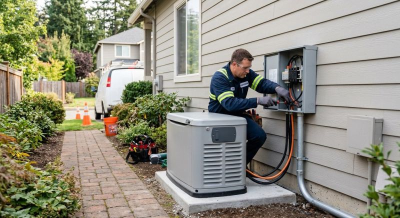 Transfer Switch Installation in Roswell, GA
